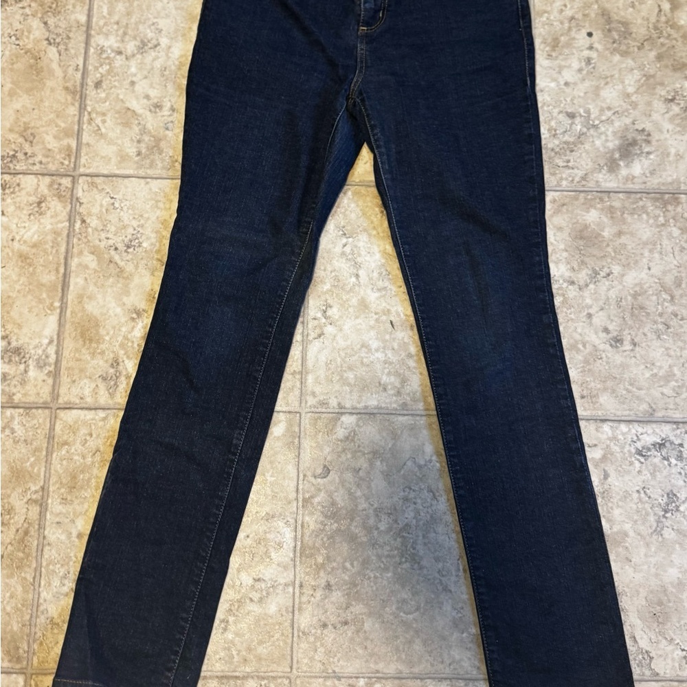 DKNY Jeans Dark Wash Skinny Jeans Size 10 - Picture 2 of 4
